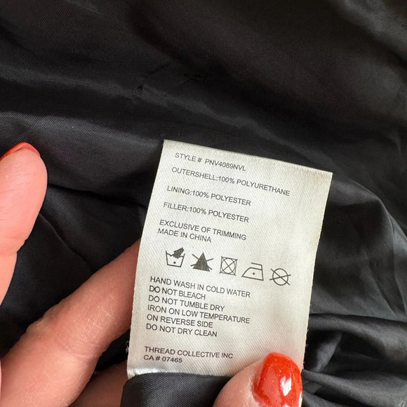 NVLT Vegan Puffer Coat - Picture 13 of 14